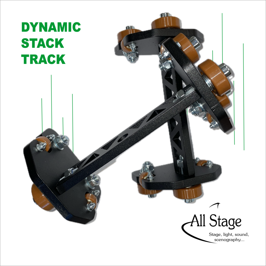 Cable Trolly 100 kg - DST 52 - Dynamic Stack Track | All Stage
